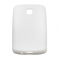 Чехол Drobak Elastic PU для LG Optimus Dual L1 II E410 (White)