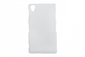 Чехол Drobak Elastic PU для Sony Xperia Z1 C6902 (White Clear)