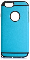 Накладка Drobak Anti-Shock NEW для Apple Iphone 6/6S (Blue)