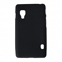 Чехол Drobak Elastic PU для LG Optimus L5 II E450 (Black)