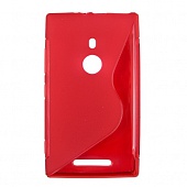 Чехол Drobak Elastic PU для Nokia Lumia 925 (Red)