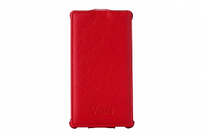 Чехол Vellini Lux-flip для Sony Xperia C C2305 (Red)