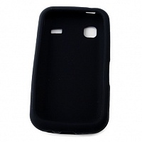Чехол Drobak Silicone Case для Samsung S5660 (Black)