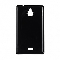 Чехол Drobak Elastic PU для Nokia X2 Dual Sim (Black)