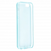 Накладка Drobak Ultra PU для Apple iPhone 5/5S/SE (sky blue)