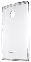 Накладка Drobak Ultra PU для Microsoft Lumia 532 (Nokia) Dual Sim (Clear)