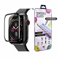 Захисне скло Drobak для Apple Watch Series 6 44mm (Black 3D) 313123
