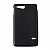 Чехол Drobak Elastic PU для Sony Ericsson Xperia go ST27i (Black)