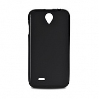 Чехол Drobak Elastic PU для Lenovo A850 (Black)