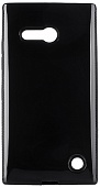 Накладка Drobak Elastic PU для Nokia Lumia 730 (Black)