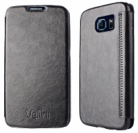 Чехол Vellini Book Style для Samsung Galaxy S6 (Black)