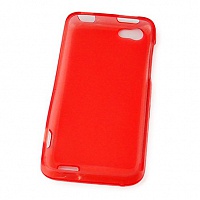 Чехол Drobak Elastic Rubber для HTC One V T320e (Red)