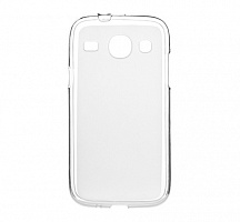 Чехол Drobak Elastic PU для Samsung Galaxy Core Duos I8262 (White Clear)