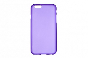 Накладка Drobak Elastic PU для Apple Iphone 6/6S (Violet Clear)