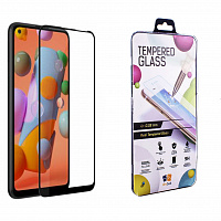 Защитное стекло Drobak на Samsung A11  (Black) (121276)