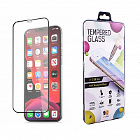 Защитное стекло Drobak для Apple iPhone 12 (Black) (222292)