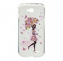 Чехол Drobak Cristall PU (CH04) для LG L90 (D405)