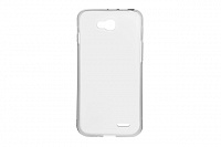 Чехол Drobak Elastic PU для LG Optimus L90 D405 (White Clear)
