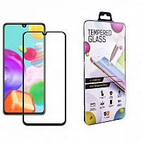 Защитное стекло Drobak на Samsung Galaxy A41 (Black) (121275)