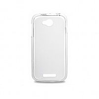 Чехол Drobak Elastic PU для Lenovo A706 (White Clear)