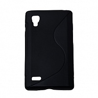 Чехол Drobak Elastic PU для LG Optimus L9 P765 (Black)