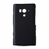 Чехол Drobak Elastic PU для Sony Xperia acro S LT26W (Black)