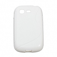 Чехол Drobak Elastic PU для Samsung Galaxy Pocket Neo S5312 (White)