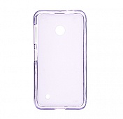 Чехол Drobak Elastic PU для Nokia Lumia 530 Dual Sim (Violet Clear)