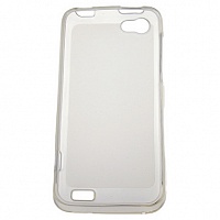 Чехол Drobak Elastic Rubber для HTC One V T320e (Clear)