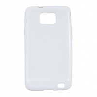 Чехол Drobak Elastic PU для Samsung Galaxy S II Plus I9105 (White)