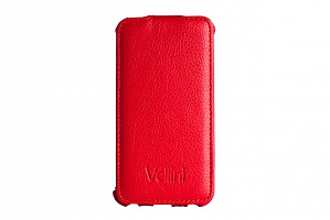 Чехол Vellini Lux-flip для Nokia Lumia 630 Quad Core Dual Sim (Red)