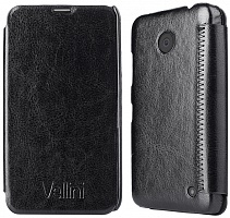 Чехол Vellini Book Style для Nokia Lumia 630 Quad Core Dual Sim (Black)