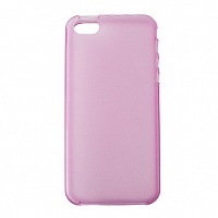 Чехол Drobak Elastic PU для Apple Iphone 5 (Pink)
