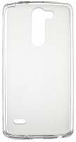 Чехол Drobak Elastic PU для LG G3 Stylus D690 Dual (White Clear)