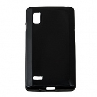 Чехол Drobak Elastic PU для LG Optimus L9 P765 (Black)
