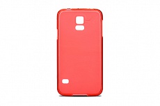 Чехол Drobak Elastic PU для Samsung Galaxy S5 G900 (Red Clear)