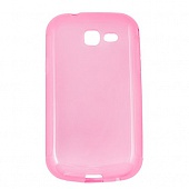 Чехол Drobak Elastic PU для Samsung Galaxy Trend S7390 (Pink Clear)