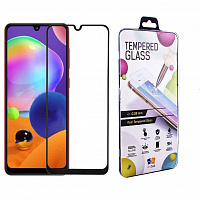 Защитное стекло-пленка Drobak Ceramics для Samsung Galaxy A31 (Black) (1212305