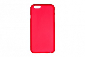 Накладка Drobak Elastic PU для Apple Iphone 6/6S (Red Clear)