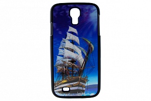 Чехол Drobak 3D для Samsung Galaxy S IV "Фрегат"