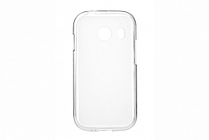 Чехол Drobak Elastic PU для Samsung Galaxy Ace style G310 (White Clear)