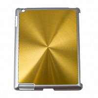 Чехол Drobak Aluminium Panel для Apple iPad 3 (Gold)