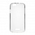 Чехол Drobak Elastic PU для Fly IQ4413 Quad EVO Chic 3 (White Clear)