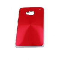 Чехол Drobak Aluminium Panel для HTC One 801e (M7) (Red)