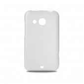 Чехол Drobak Elastic PU для HTC Desire 200 (White)