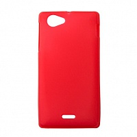 Чехол Drobak Elastic PU для Sony Xperia J (Red)