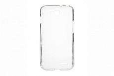 Чехол Drobak Elastic PU для LG L90 Dual (D410) (White Clear)