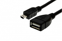 Кабель Drobak USB OTG 2.0 AF–Mini USB Тип B 0,5м