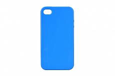 Чехол Drobak Elastic PU для Apple Iphone 4 (Blue)
