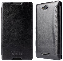 Чехол Vellini Book Style для Sony Xperia C C2305 (Black)